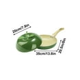 thumbnail image 2 of Nonstick Kitchen Fine Cookware, Aluminum Nonstick Frying & Soup Pans, Stylish Vegetable-Shaped Cookware Set for Kitchen, Easy Food Release & Versatile Cooking, Kitchen Essentials, 2 of 5