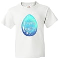 thumbnail image 3 of Inktastic Happy Easter Blue Easter Egg Youth T-Shirt, 3 of 5