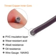 thumbnail image 3 of UL1007 18AWG Gauge Stranded Hook-Up Wires, Electrical Wire Tinned Copper Wire 30m/100ft Brown, 3 of 6