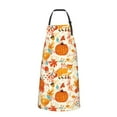 thumbnail image 2 of Naloa Pumpkin Fall Pears Apron Kitchen Aprons with Pockets for Women Men Chef, 2 of 8
