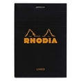 thumbnail image 1 of Rhodia Notepad, No12 A7+, Lined - Black, 1 of 5