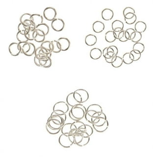 Sterling Silver Jump Rings for Jewelry Making 4mm 5mm 6mm 925 Sterling Silver Open Jump Rings for Diy60 Pcs,, Women's, Size: One Size