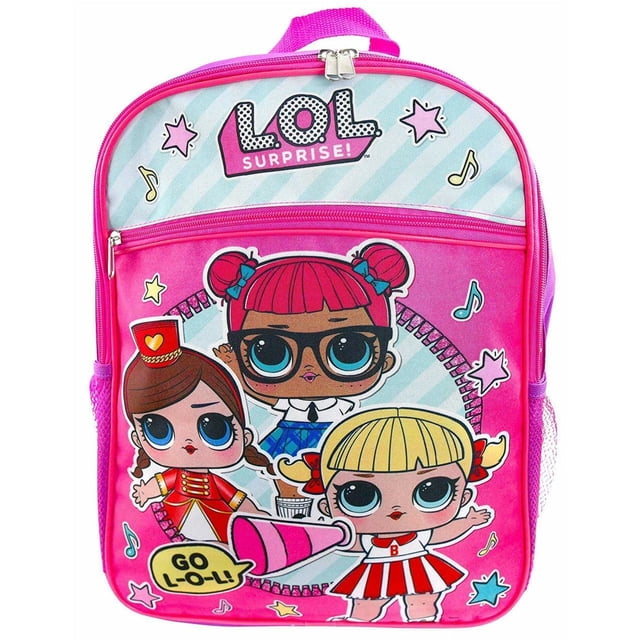 LOL Surprise Backpack School Bag - Three Friends - 16 Inches