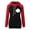 Red, variant on Pregnant Maternity Breastfeeding Long Sleeve Tops For Women Maternity O-Neck Splicing Long Sleeve Breast-Feeding Pregnant Woman Nursing Hooded Blouse Tops