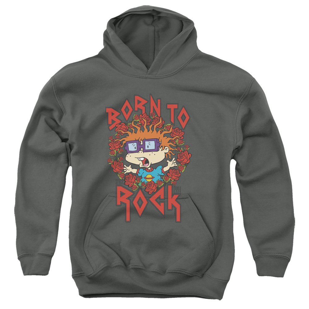 Rugrats Chucky Was Born To Rock Unisex Youth Pull-Over Hoodie