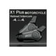 thumbnail image 1 of Casco de moto X1 PLUS con intercomunicador Bluetooth, 1 of 1
