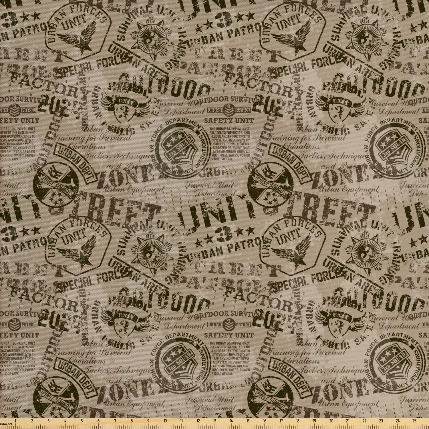 Grunge Fabric by The Yard, Nostalgic Pins from Different Countries