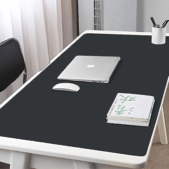 Gran almohadilla de ratón portátil de doble cara consola de juegos impermeable Pu almohadilla de mesa de cuero computadora almohadilla de ratón cubierta de mesa de teclado 80 * 40 cm