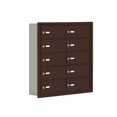 thumbnail image 1 of Salsbury 19055-10ZRK 10 B Doors Bronze - Recessed Mounted - Master Keyed Locks, 1 of 1