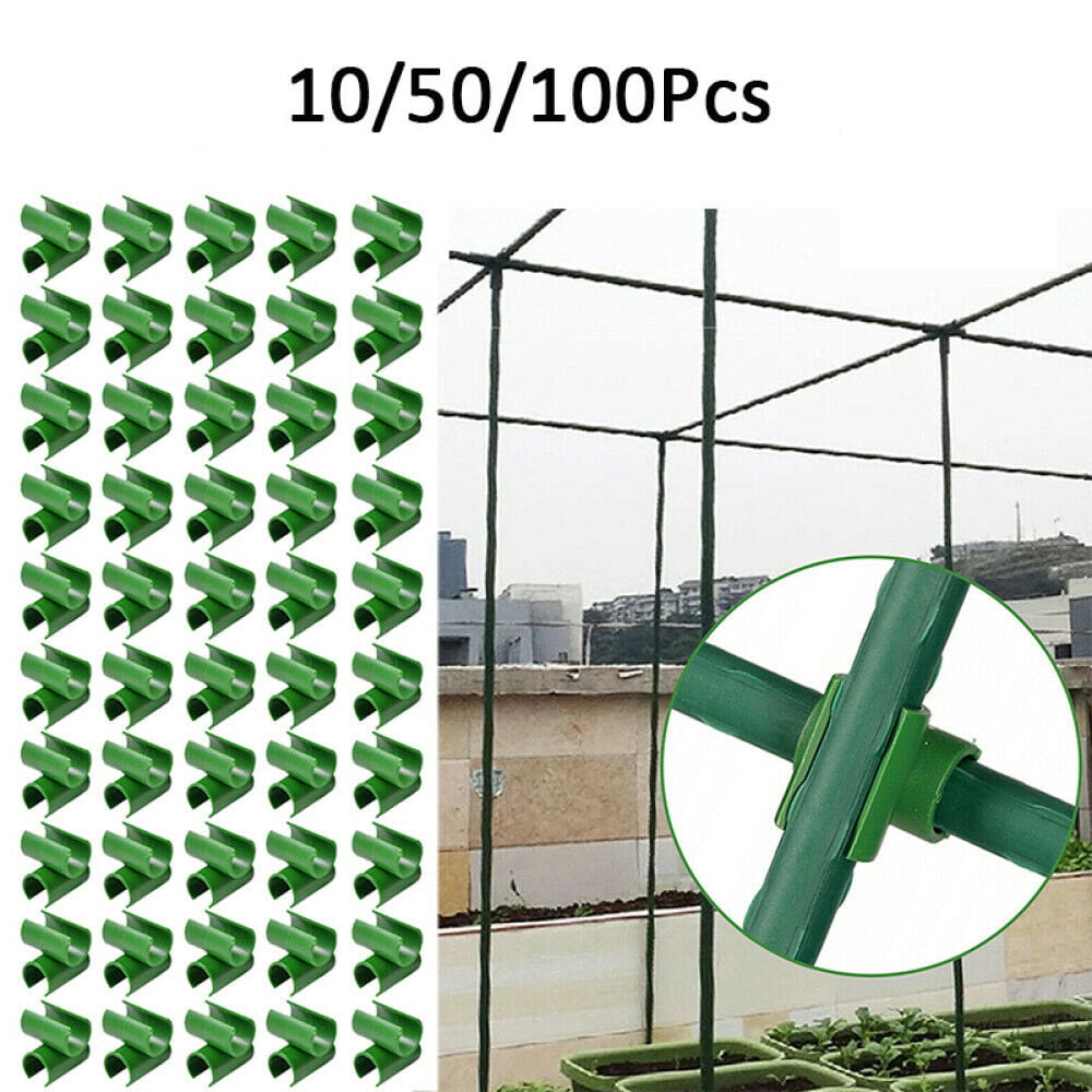 4Pcs/Packs Garden Bamboo Cane Flexi Balls Fruit Cage Netting-Connectors