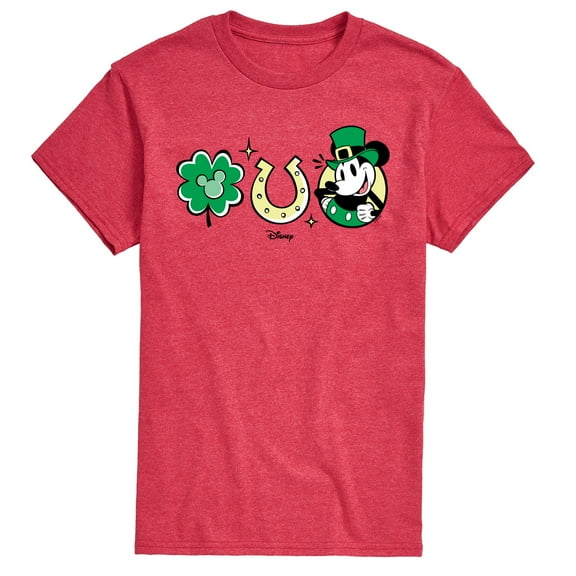 Disney - Mickey St Patricks Icons - Men's Short Sleeve Graphic T-Shirt