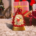 thumbnail image 5 of Kokiya Christmas Snow Figurine Christmas Lantern for Tabletop B, 5 of 8