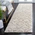 thumbnail image 4 of SAFAVIEH Hudson Louise Plush Geometric Shag Area Rug, Multi Ivory/Beige, 3' x 5', 4 of 10