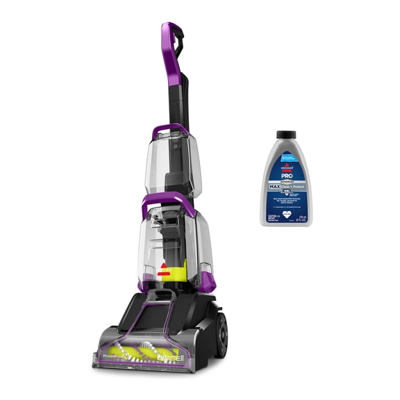 BISSELL PowerForce PowerBrush Upright Deep Cleaner, for Carpet, Compact and Lightweight, Advanced Pro Max Clean Protect Formula Included, 3938