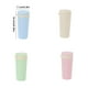 thumbnail image 3 of Botella deportiva de fibra de trigo Matsuzay hervidor de agua para leche vaso de coche estilo Simple vasos suaves para viajes al aire Cocina y Comedor Beige HA081629-02, 3 of 6