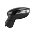 thumbnail image 2 of SCITOO Driver Side View Mirror Compatible with 2014-2016 For Ford For FIESTA Power; Non-Heated; w/Signal Lamp; w/Blind Spot Detection; PTM; Left Outside Exterior Mirror FO1320460 D2BZ17683F-PFM, 2 of 4
