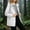 White, variant on Women's Waterproof Rain Jacket Lightweight Raincoat Hooded Hiking Jacket Softshell Windbreaker S-5XL Yellow