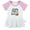 Pink Raglan Dresses, variant on Chunky Things & Pumpkin Pie Novelty Dresses For Baby, Newborn Babies Skirts, Infant Princess Dress, 0-24M Kids Graphic Clothes (White Sleeveless Dresses, 6-12 Months)