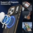 thumbnail image 3 of VENINGO Magnetic Phone Case for iPhone 17 Pro Max 6.9" Compatible with Mag-safe,Translucent Matte Shockproof Scratch Resistant iPhone 17 Pro Max Case，Bronze, 3 of 8