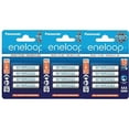 thumbnail image 1 of 12 Panasonic Eneloop AAA BK-4MCCE/4BE Piles Rechargeables 750 mAH, 1 of 1