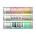 thumbnail image 4 of Delight Naturals Love is Love Pride Lip Balm - 3 Pack - Rainbow Sherbet Flavor, 4 of 4
