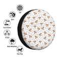 thumbnail image 4 of Naloa Labrador Retriever Dog PVC Leather Spare Tire Wheel Cover for Car Truck SUV Camper Trailer Universal Fit many size14 inch, 4 of 6