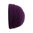 thumbnail image 1 of Tuque Tricotée Exquise Confortable Style Simple Femmes Hommes Mode Chapeaux Couvre-Chef Ornement Vêtement Accessoire pour Déco de Robe Violet, 1 of 6