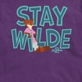 thumbnail image 2 of Zootopia 2 - Nick The Fox Stay Wilde - Men's Short Sleeve Graphic T-Shirt, 2 of 4