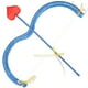 thumbnail image 2 of KAKOWELY 1 juego de arco y flecha de Cupido para San Valentín, accesorios para disfraz de Cupido, suministros de cosplay, 2 of 5