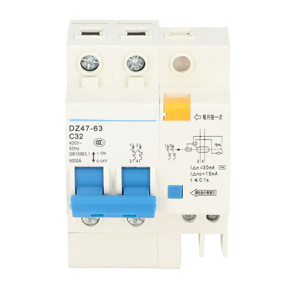 Residual Current Isolator,Small Circuit Breaker Ground Ground Fault Circuit Interrupter Ground Fault Circuit Breaker Effortless Installation