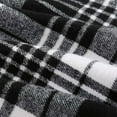 thumbnail image 6 of UFOUND Women High Waist Plaid A-Line Pencil Skirt Tight Fitting Mini Wool Skirt Cute, 6 of 8