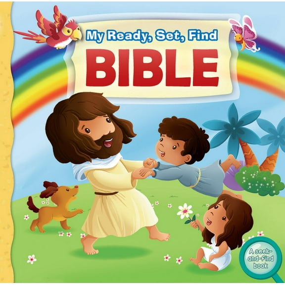 My Ready, Set, Find Bible, (Board Book)