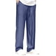 thumbnail image 3 of Pantalones largos de verano para hombre con bolsillo y cordón, pantalones casuales con bolsillo para hombre, 3 of 3