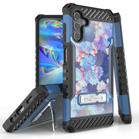 Tri Shield Rugged Cover Designed For Samsung Galaxy A13 5G Case Navy Blue/Black