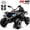 Black, variant on Joyracer 24 Volt Ride on Toys, ATV for Kids, 4WD Power Car Wheels with Remote Control, 800W Electric 4 Wheeler with 2 Seater, 3 Speeds, Spring Suspension, Knee Pad, Bluetooth Music, Ages 3-8, Black