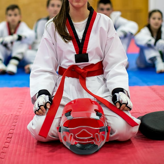 Boxing Faceshield,Boxing Faceshield Taekwondo Sports Face Cover Sparring Face Guard Detachable Face Protector