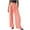 Brown, variant on Fmbrln Womens Trendy Plaid Print Pants Fashion Elastic Waist Work Pants Wide Leg Pants Lounge Trousers Black M