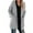 Grey, variant on LOVZFMLL Cardigan for Women's Solid Color Cardigan Wool Sweater Pocket Recreational Long Sleeve Tops