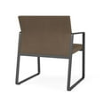 thumbnail image 5 of Lesro Gansett Polyurethane Oversize Guest Waiting Room Chair in Charcoal/Castillo Quarry, 5 of 5