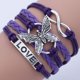 thumbnail image 5 of Handmade Leather Bracelet with Love and Butterfly Design - Perfect Gift for Men and Women, 5 of 5