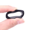 thumbnail image 4 of A Pair of Hexagon Bolt Flexible Silicone Double Flared Ear Gauge Tunnel Plug, 4 of 5
