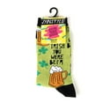 thumbnail image 3 of OoohYeah Women's Colorful Cotton Crew Socks, Irish Beer & Shamrock, Funny Fashion Dress Cotton Socks, 3 of 4