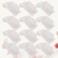thumbnail image 3 of 20 piezas de abrazaderas de dientes transparentes de PVC, portaetiquetas, carpeta publicitaria multifuncional, 3 of 8