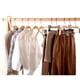 thumbnail image 4 of Wosthever 10x Beige Práctico colgador de abrigos Ahorre espacio Gran capacidad de carga Perchas para ropa Estante de secado Almacenamiento y organización del hogar Para mujer tela 38cm, 4 of 6