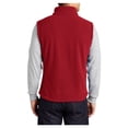 thumbnail image 2 of Mafoose Men Super Soft Value Polyester Fleece Male Vest True Red L, 2 of 6