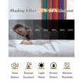 thumbnail image 5 of Mexican Style Blackout Curtains for Bedroom/Living Room, Thermal Insulated Kitchen Curtains, Colorful Mexico Stripes Orange Purple Grommet Darkening Window Treatment Drapes 52"x72"x2, 5 of 8