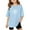 Sky Blue, variant on I Am The Big Sister T Shirt for Toddler Girls Tops Children Kids Girls Short Sleeve T Shirts Kids Summer Oversized Tops Casual Crewneck Basic Tees