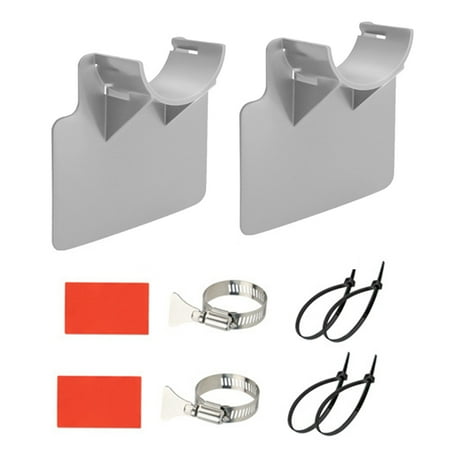 

Pool Hose Holder Protection 2 Pieces 38 Mm Swimming Pool Pipe Holder Pool Hose Holder Hose Holder (Grey)