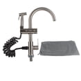 thumbnail image 2 of Stainless Steel Kitchen Sink Faucet, Rust  Kitchen Sink Faucet And Side Sprayer  For Household, 2 of 8