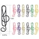 thumbnail image 1 of Pinzas de papel para notas musicales de colores - 11 piezas de material de oficina con forma de novedad para organizar documentos, libros y regalos, 1 of 5